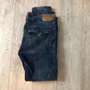 Mild Corduroy Blue men Jeans